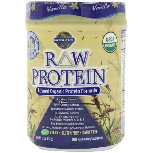 Garden of Life Raw Organic Protein Vanilla (631 gm)